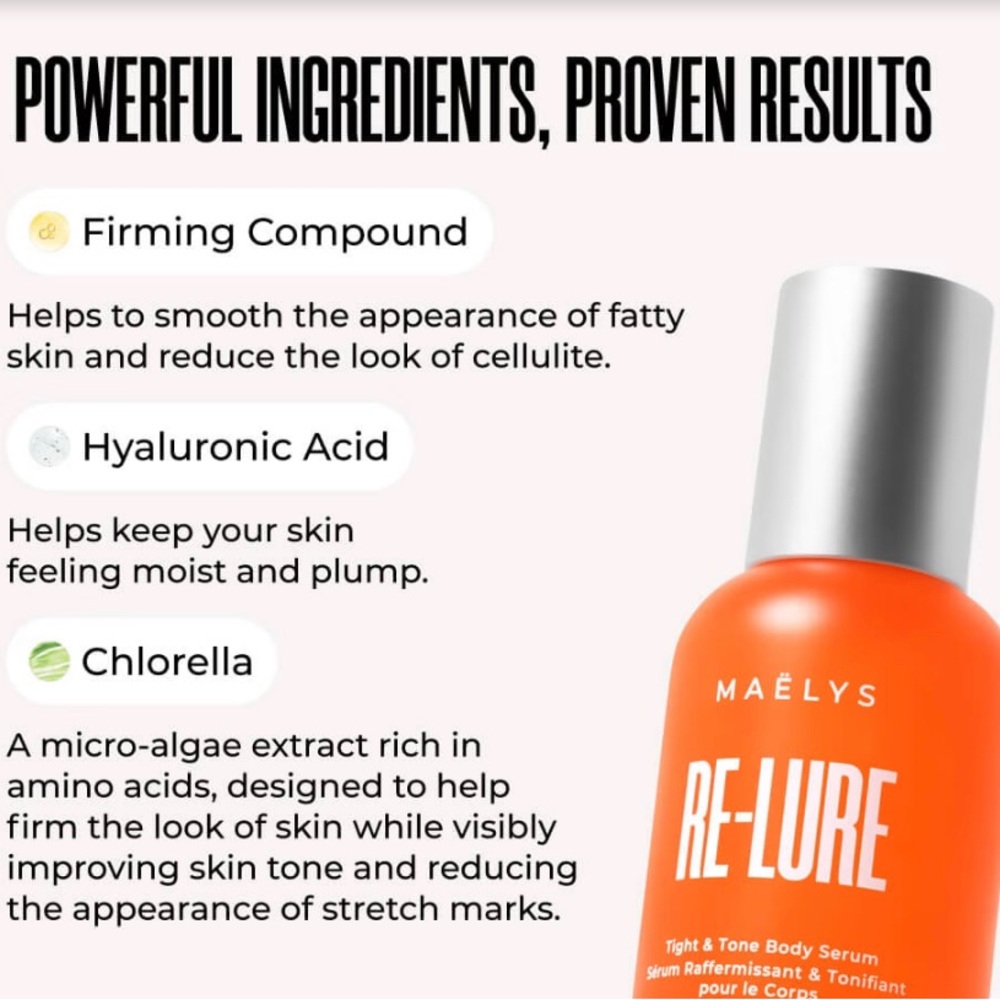 Maëlys Re-Lure Tight & Tone Body Serum - Picture 5 of 8